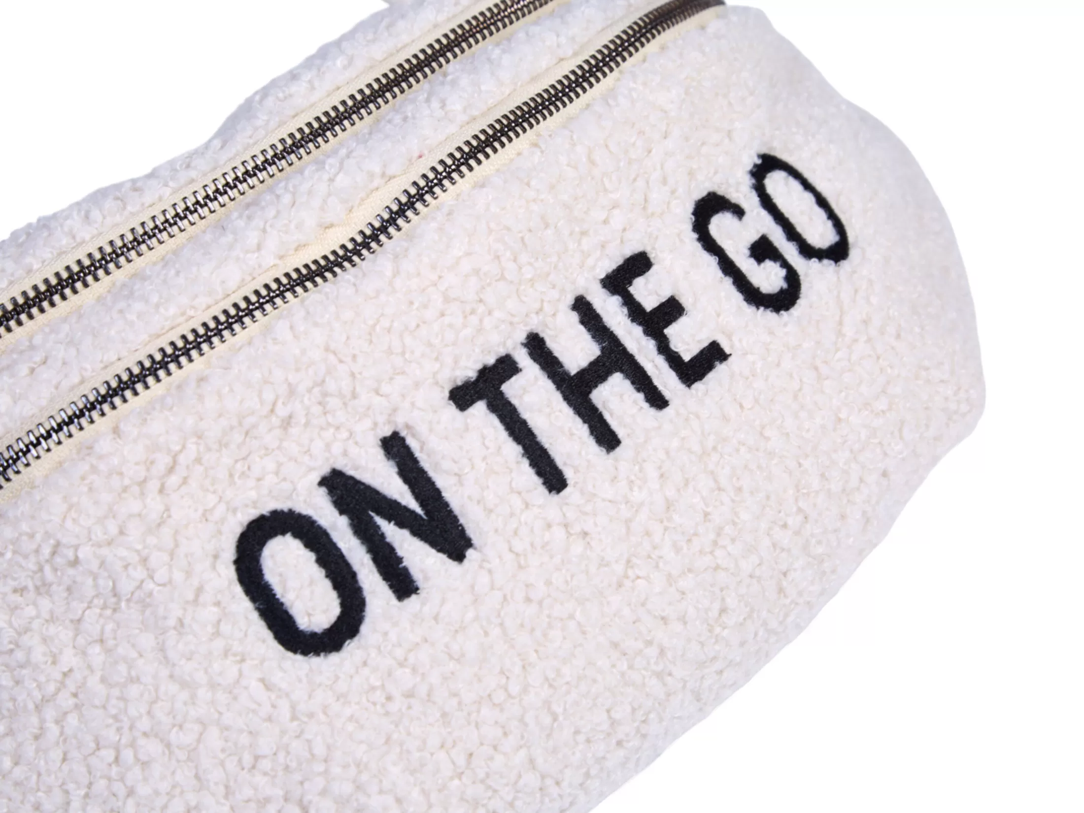 Discount Banana Bag On The Go Sac De Hanche - Teddy Ecru Banana Bag | Banana Bag