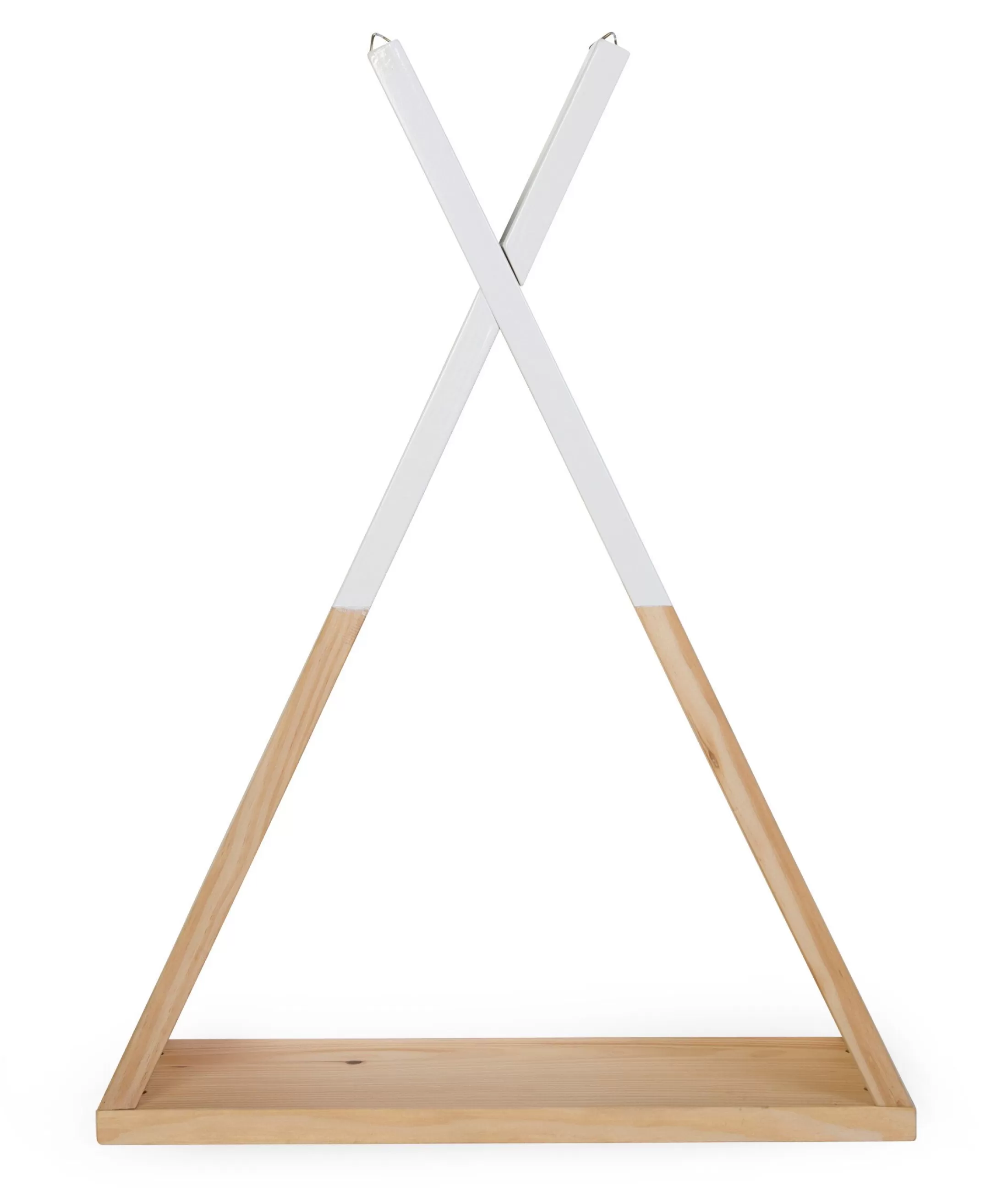 Hot Etagère Murale Tipi - Bois - Naturel Blanc Étagères Murales | Tipi