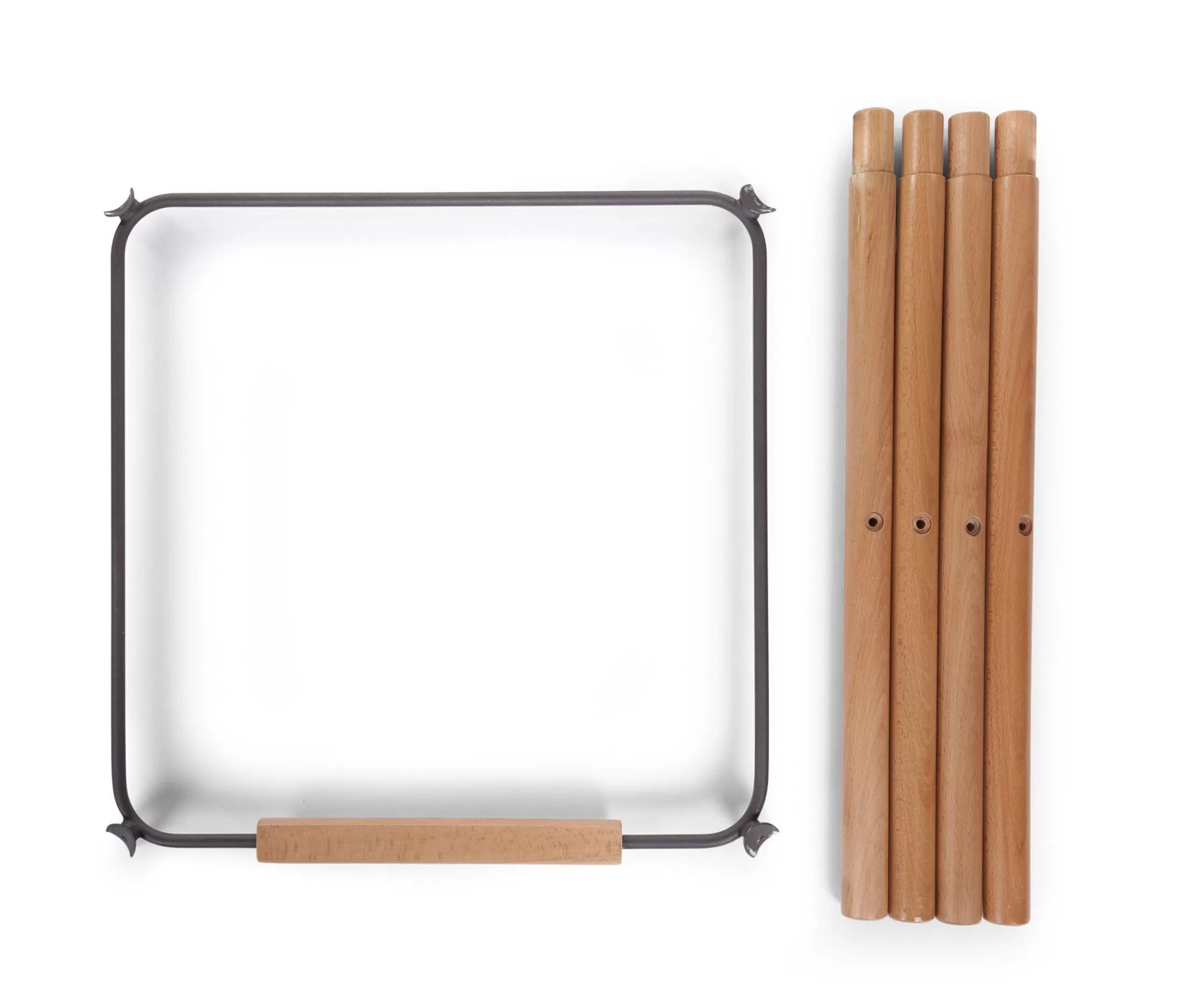 Best Evolu Extra Set De Pieds Longues + Repose Pieds - Bois - Ant Evolu Accessoires | Evolu