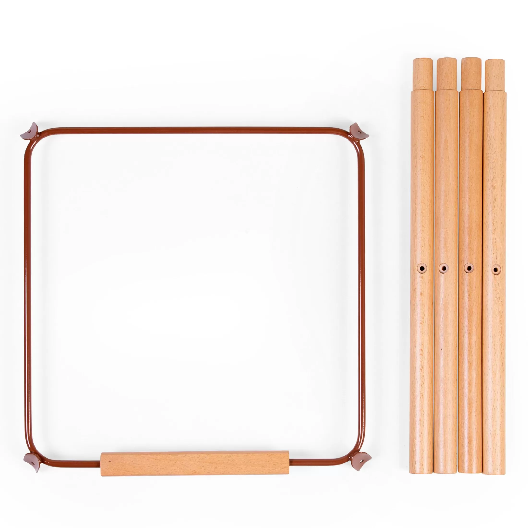 Flash Sale Evolu Extra Set De Pieds Longues + Repose Pieds - Bois - Rou Evowood | Evolu Accessoires