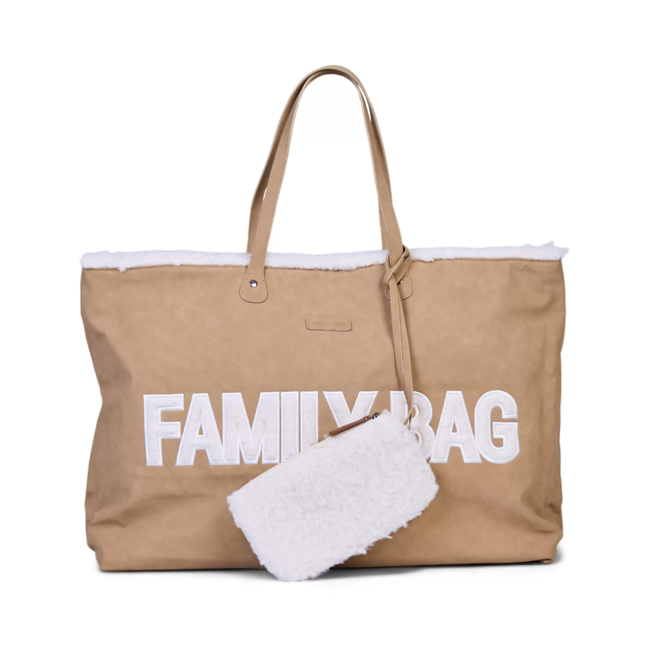 Hot Family Bag Sac A Langer - Suede-look Family Bag | Family Bag