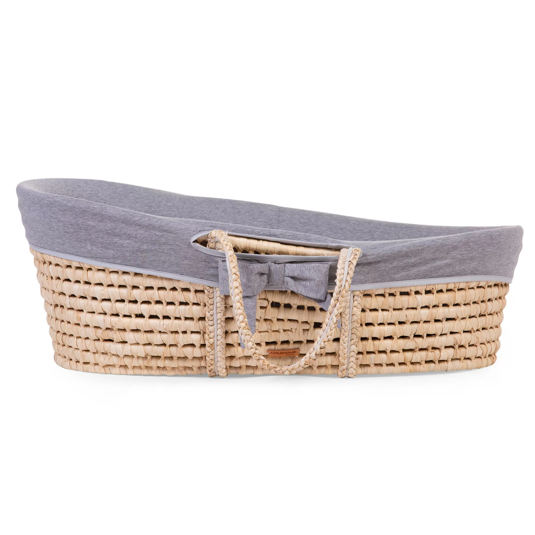 Sale Habillage Panier Moise - Jersey - Gris Habillages Couffin Moise