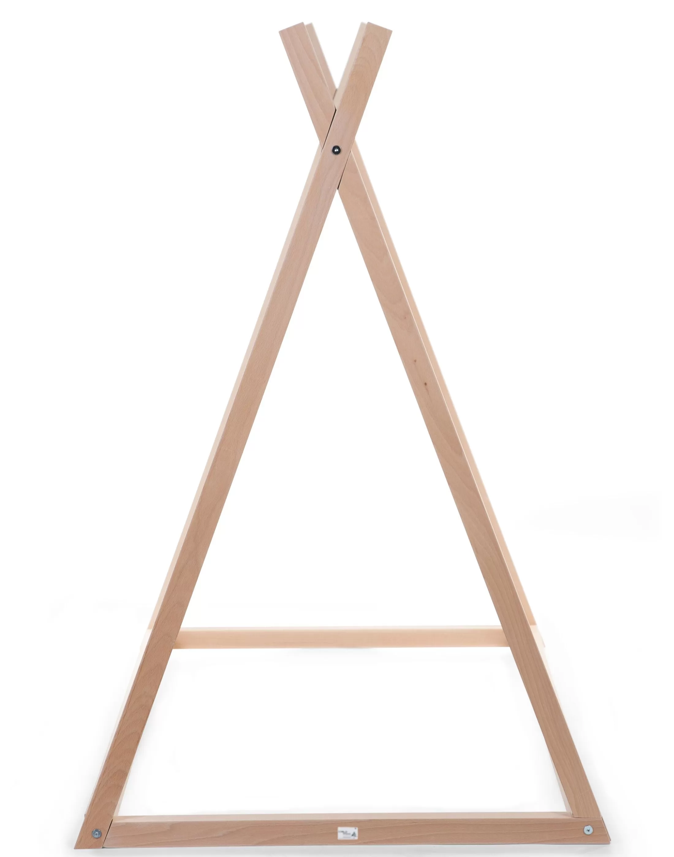 Outlet Lit Tipi Junior - 90x200 Cm - Bois - Naturel Cadres De Lit | Tipi