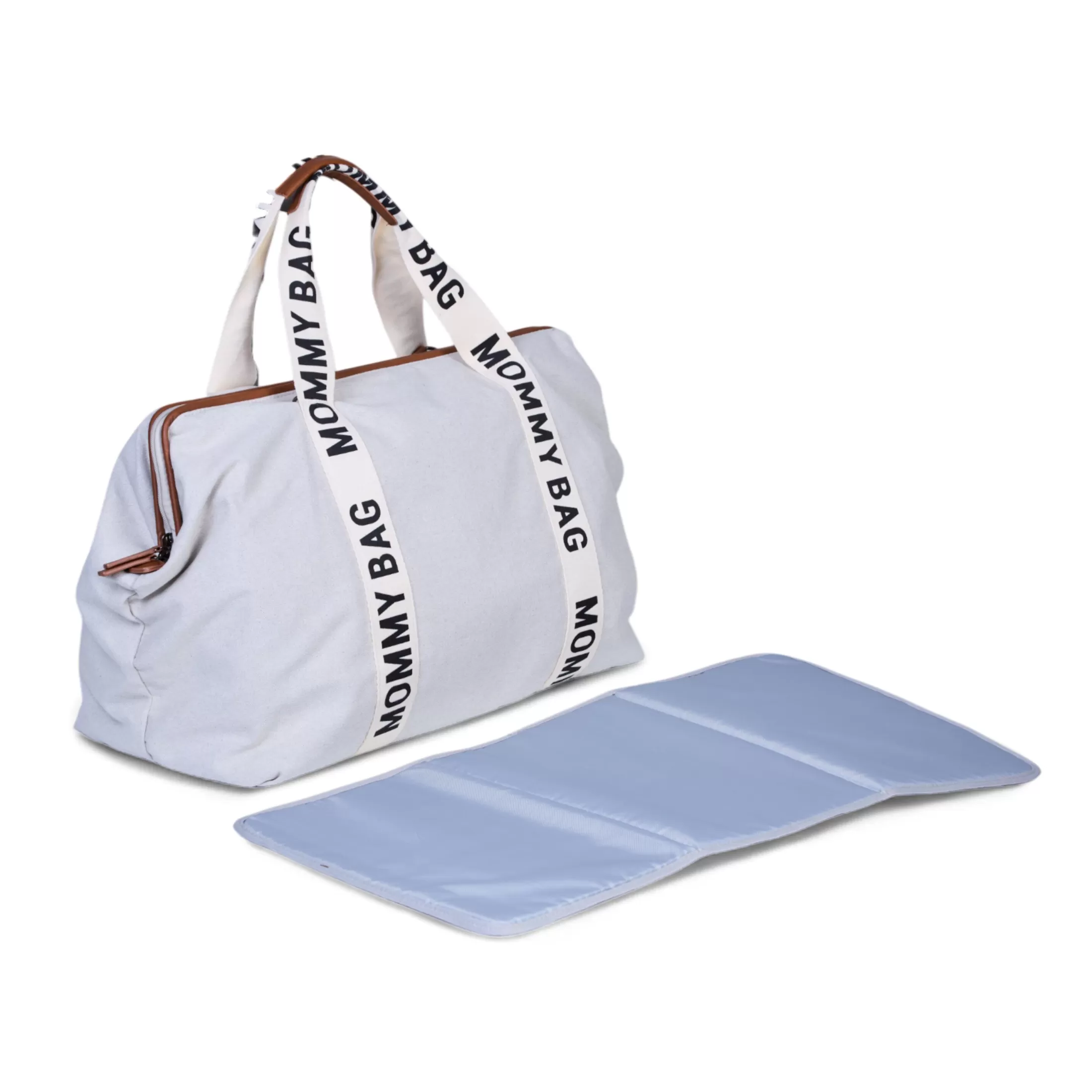 Best Mommy Bag ® Sac A Langer – Signature - Toile - Ecru Signature Collection | Mommy Bag ®