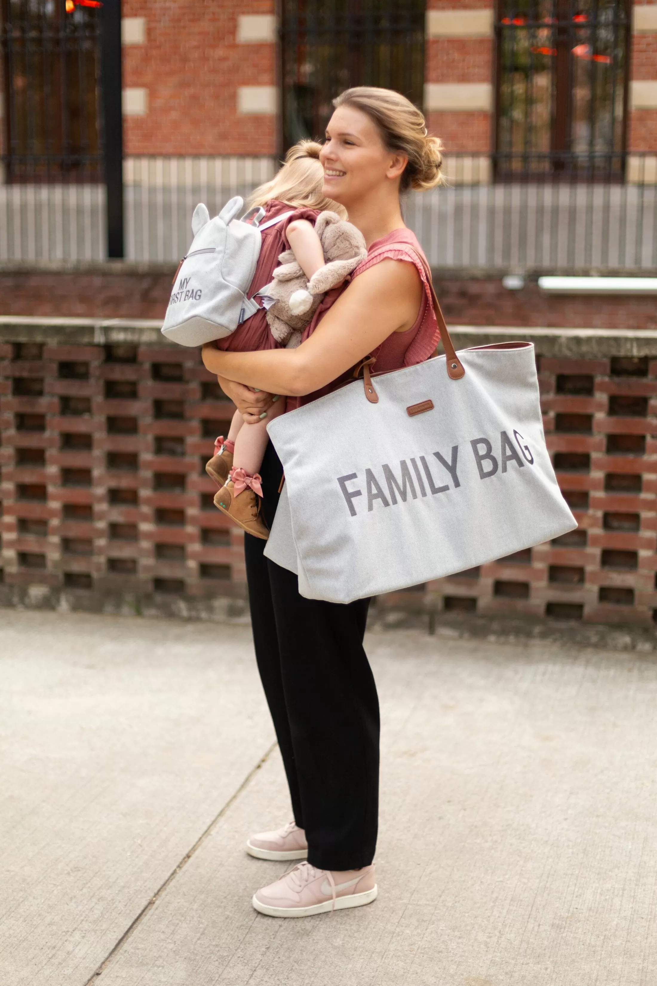 Flash Sale My First Bag Sac A Dos Pour Enfants - Canvas - Gris Kids Bags | Kids Bags