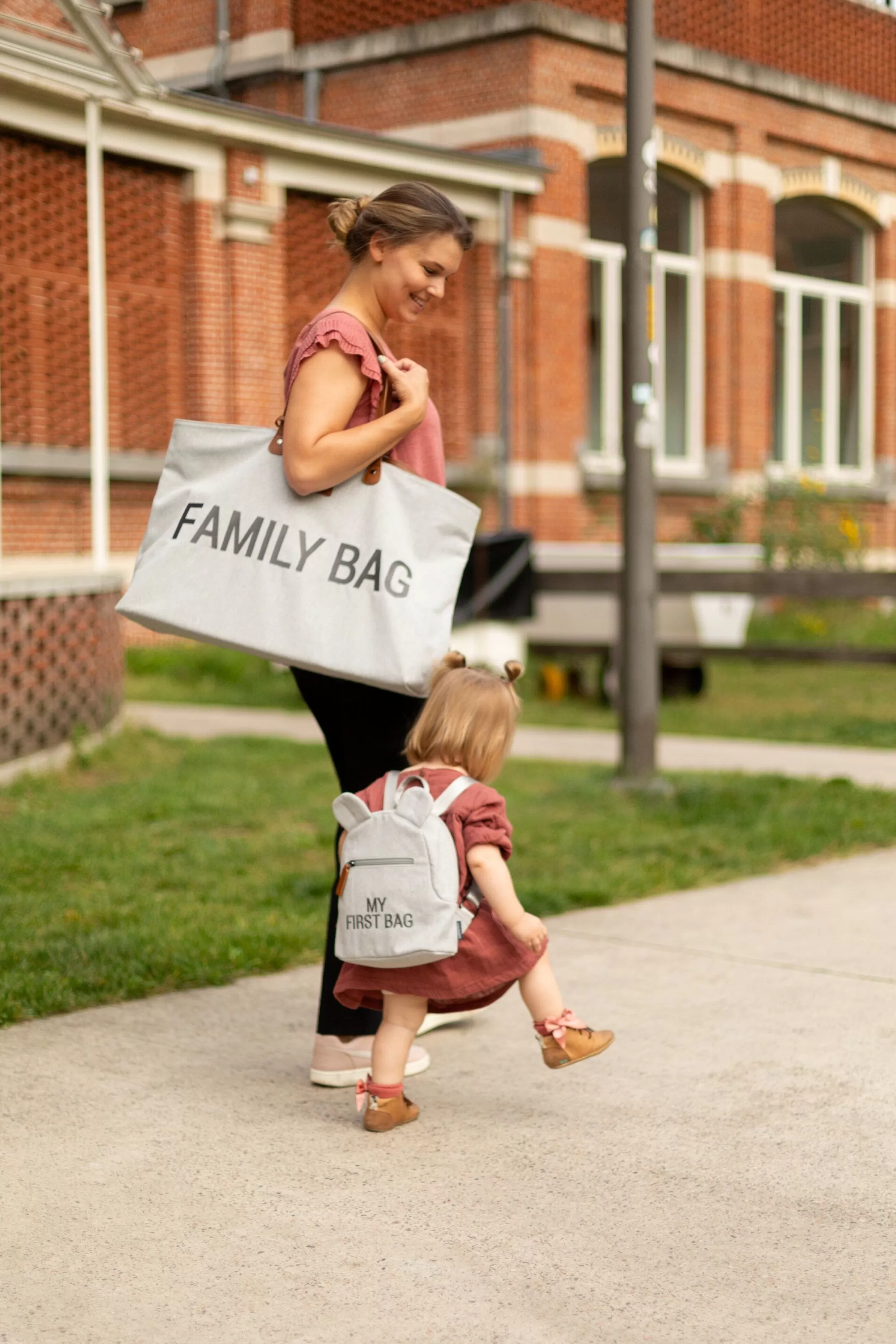 Flash Sale My First Bag Sac A Dos Pour Enfants - Canvas - Gris Kids Bags | Kids Bags