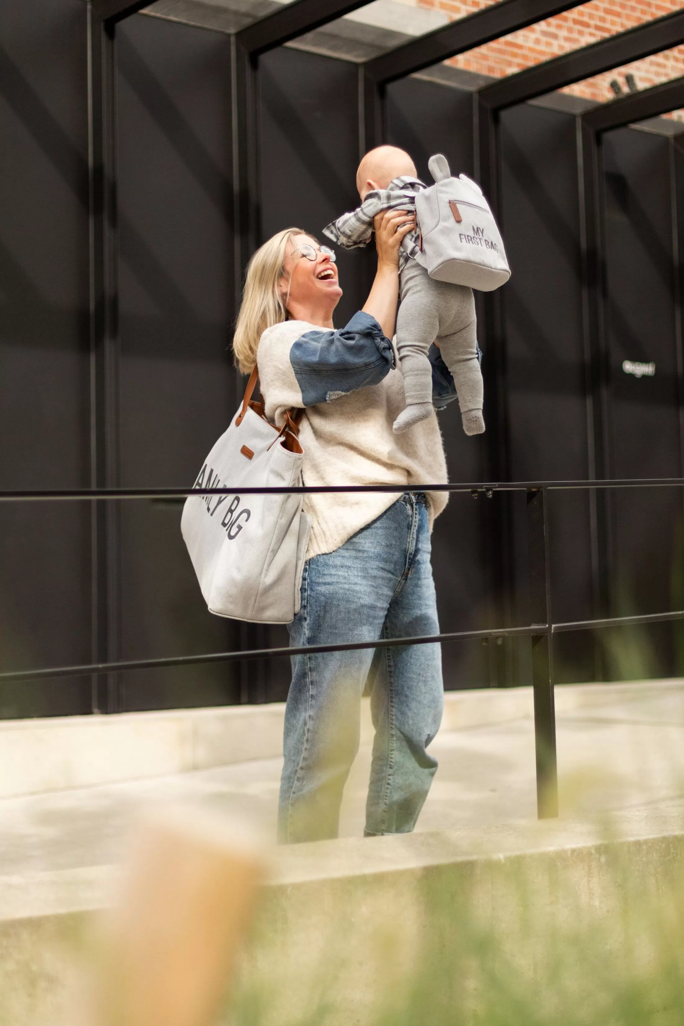 Flash Sale My First Bag Sac A Dos Pour Enfants - Canvas - Gris Kids Bags | Kids Bags