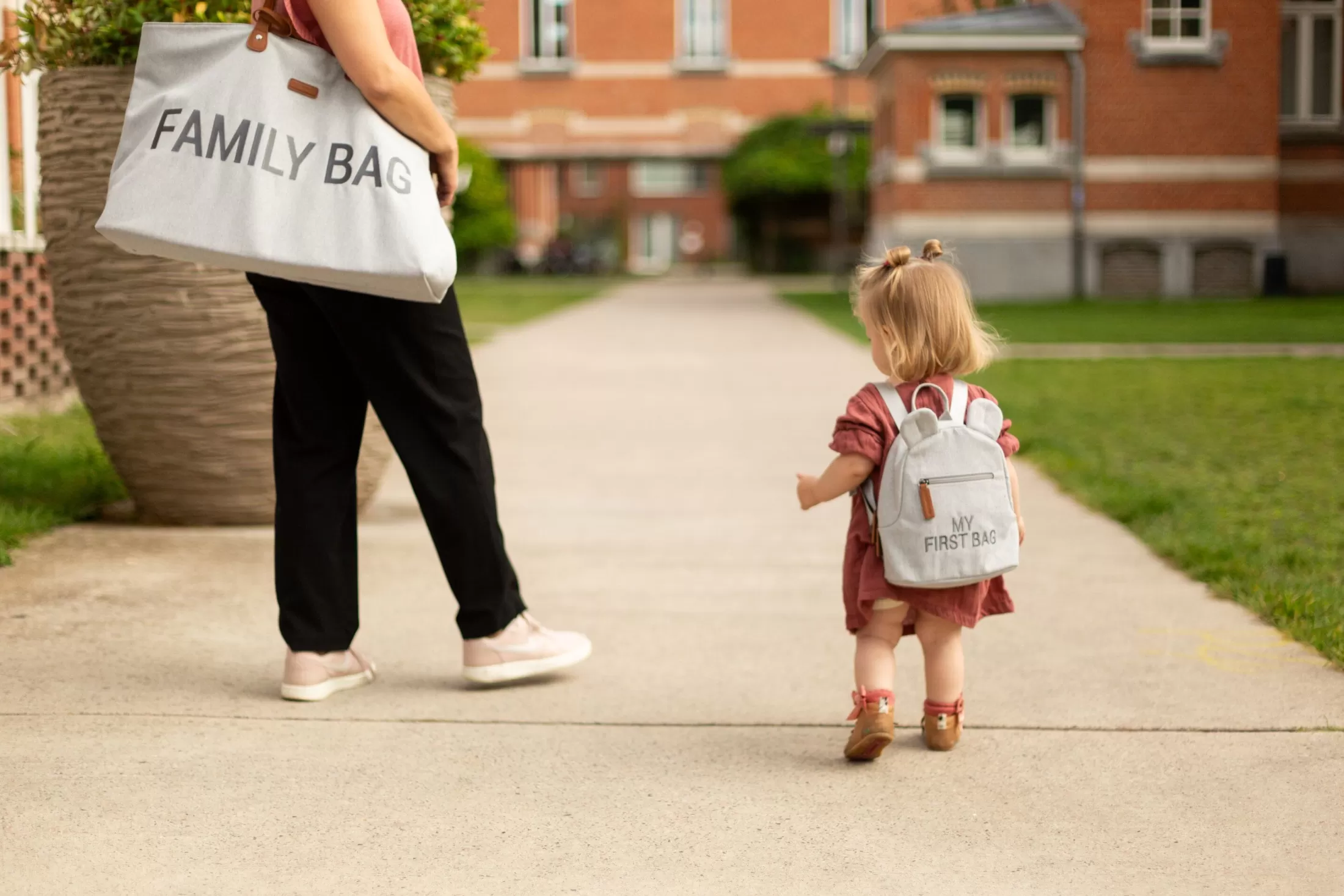 Flash Sale My First Bag Sac A Dos Pour Enfants - Canvas - Gris Kids Bags | Kids Bags