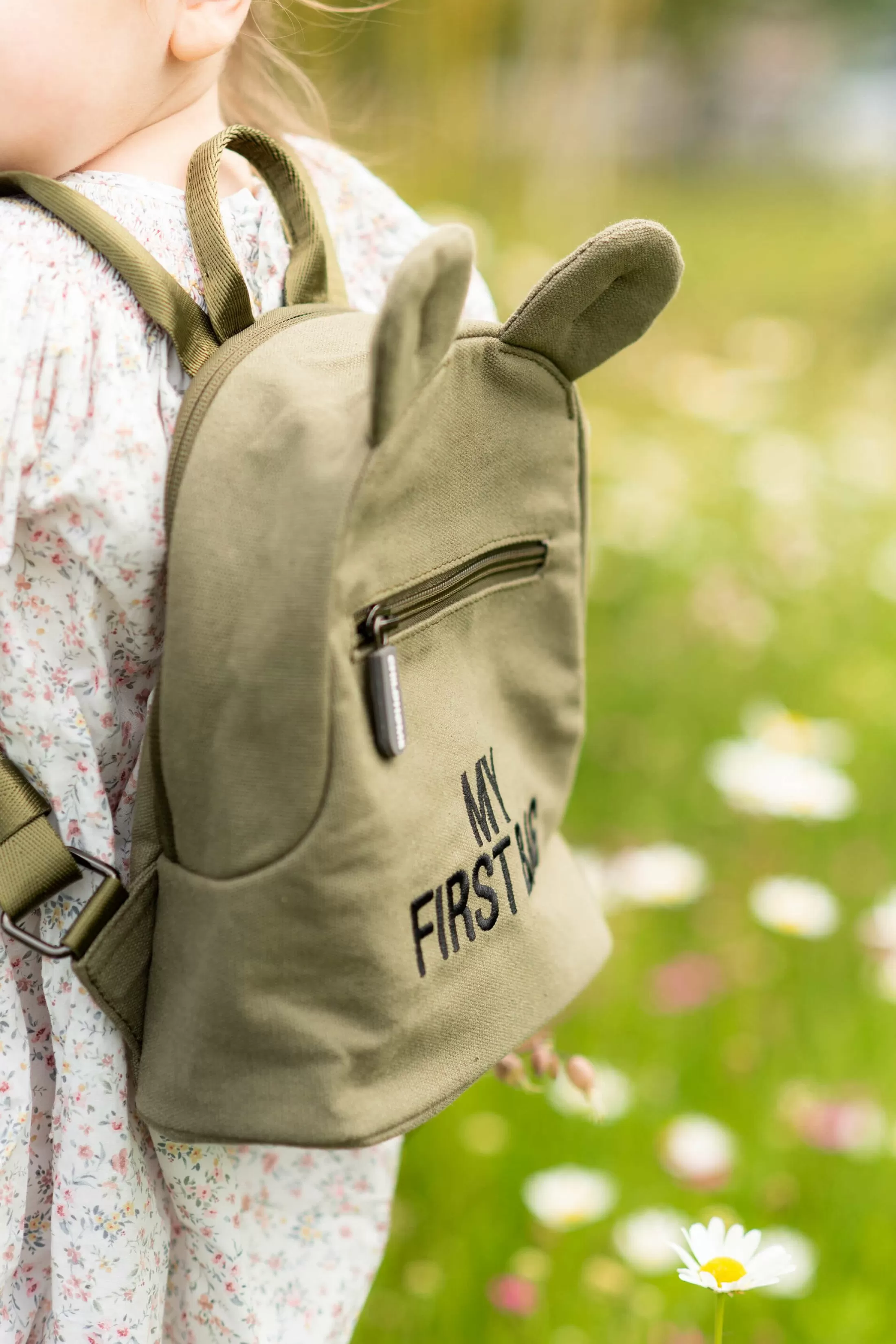 Store My First Bag Sac A Dos Pour Enfants - Toile - Kaki Kids Bags | Kids Bags