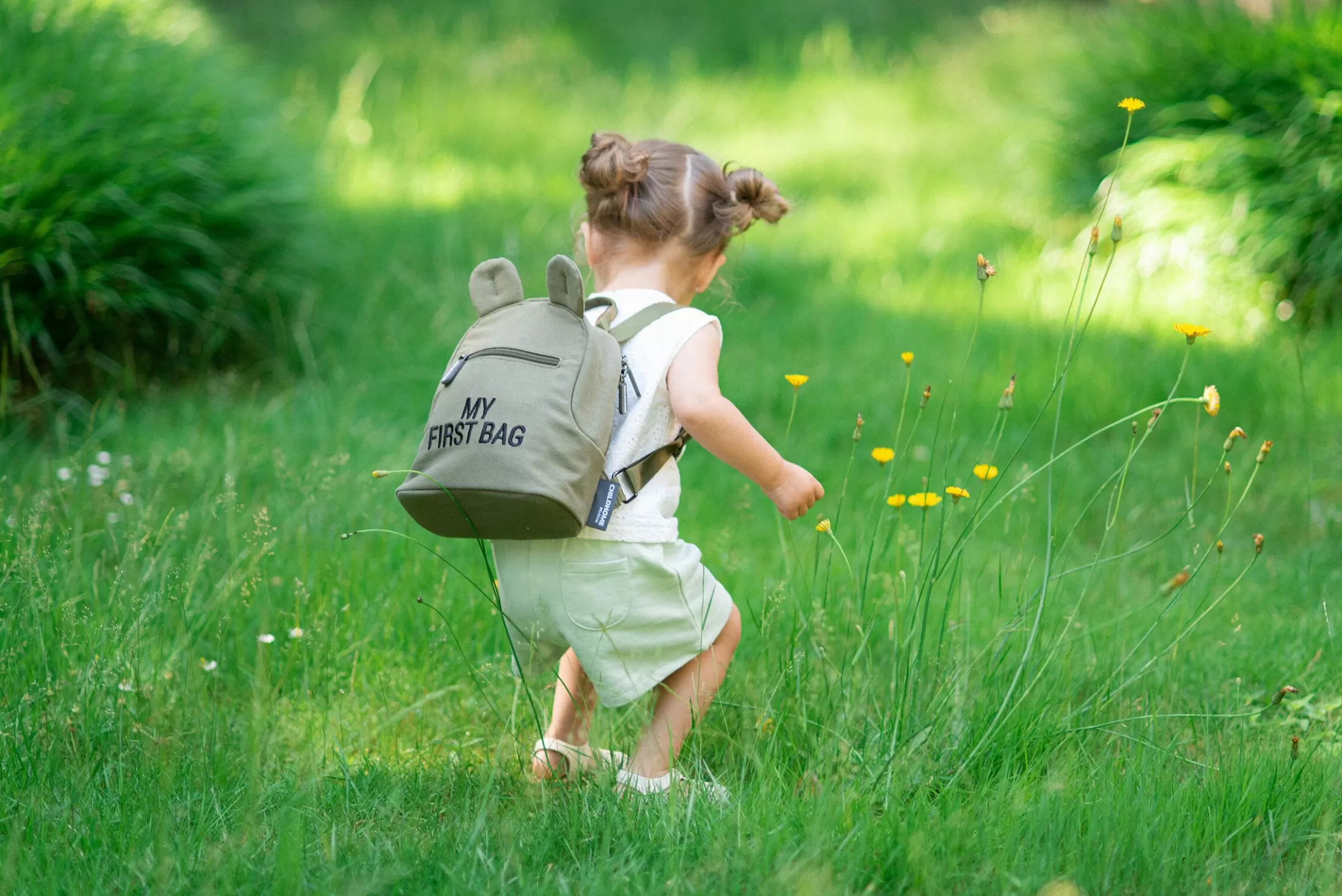 Store My First Bag Sac A Dos Pour Enfants - Toile - Kaki Kids Bags | Kids Bags