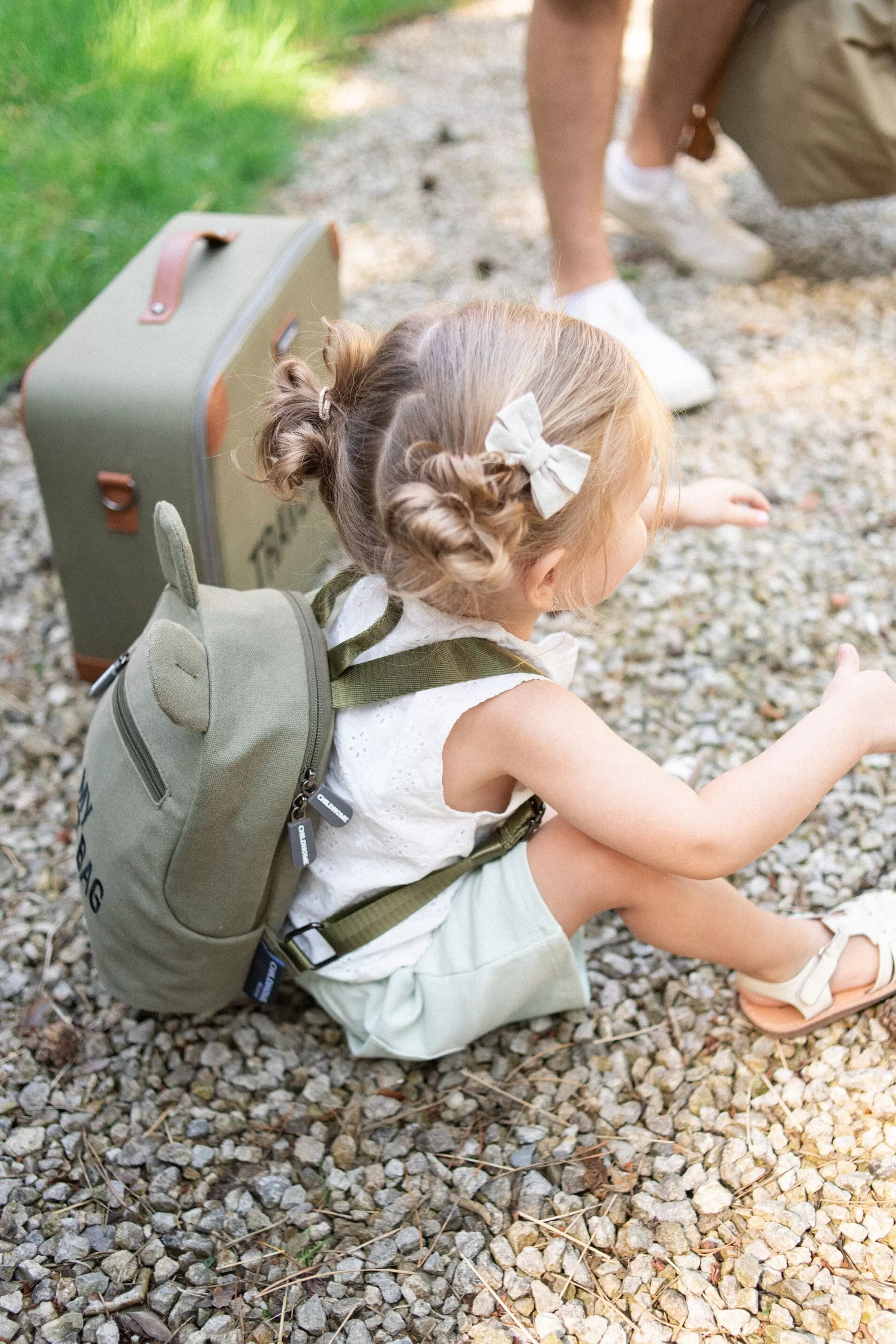 Store My First Bag Sac A Dos Pour Enfants - Toile - Kaki Kids Bags | Kids Bags