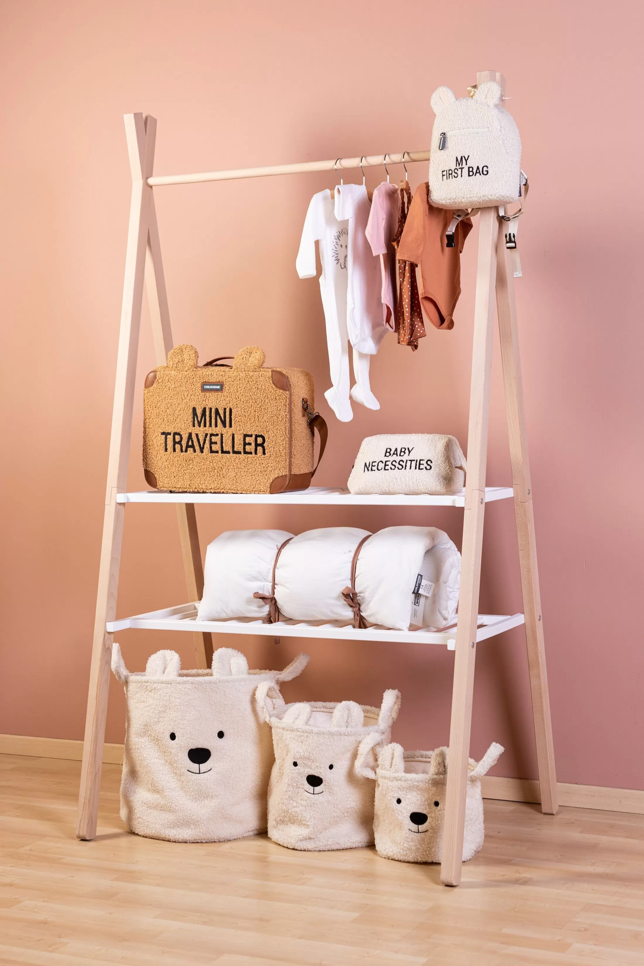 Discount Panier De Rangement - 25x20x20 Cm - Teddy - Ecru Paniers De Rangement