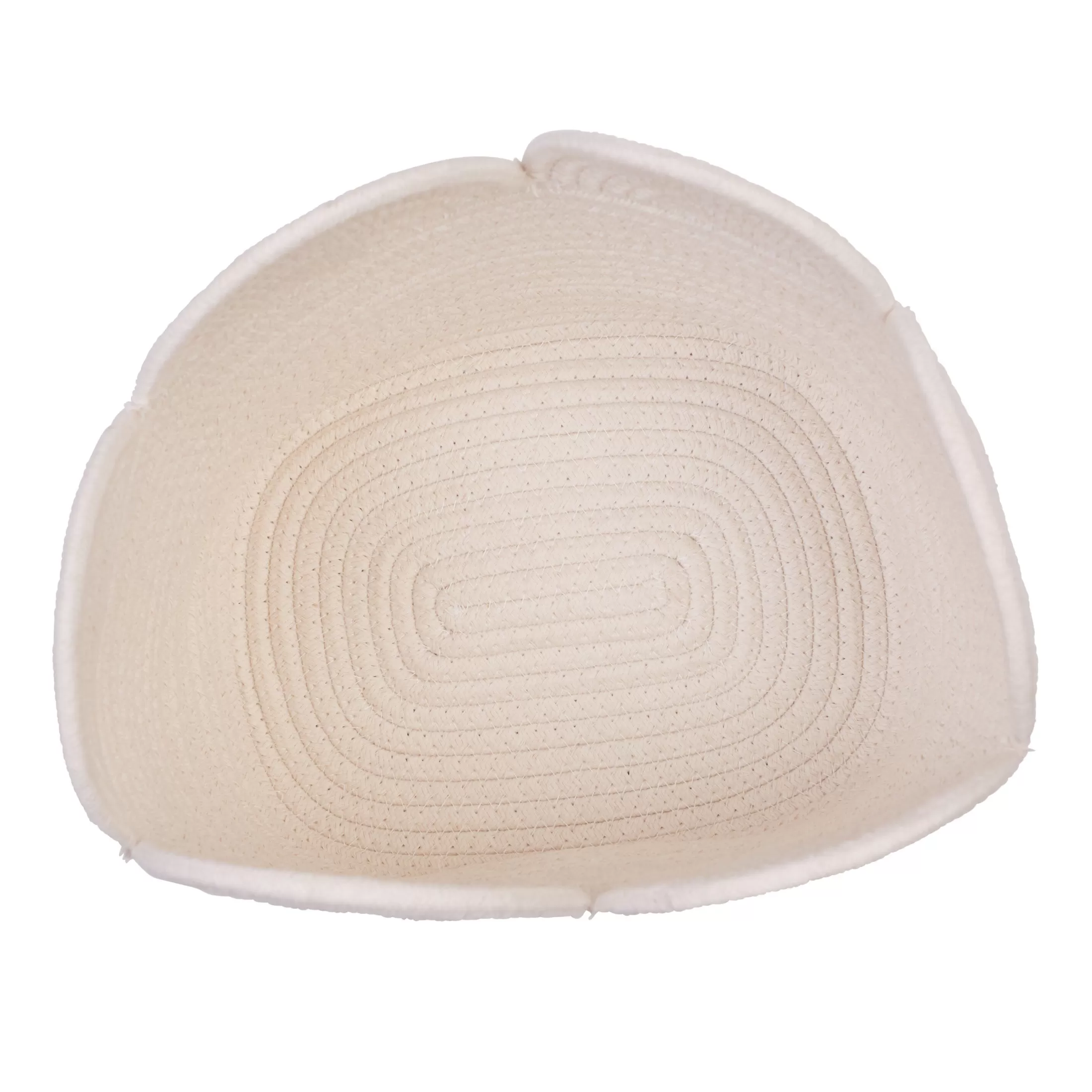 Discount Panier fleur - 30x20x15CM - Corde De Coton - Ecru Paniers De Rangement