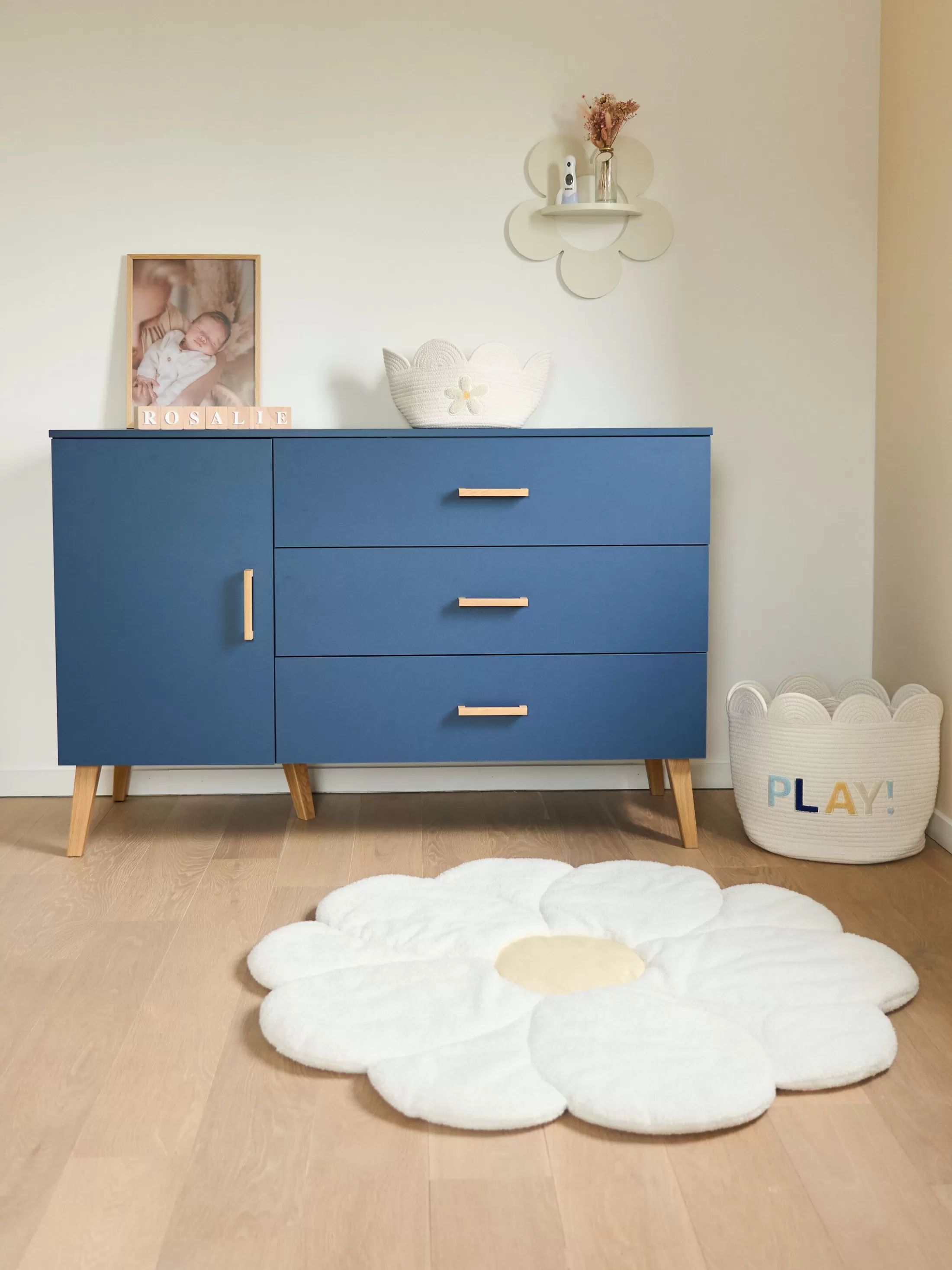 Hot Étagère murale Fleur 40cm Étagères Murales