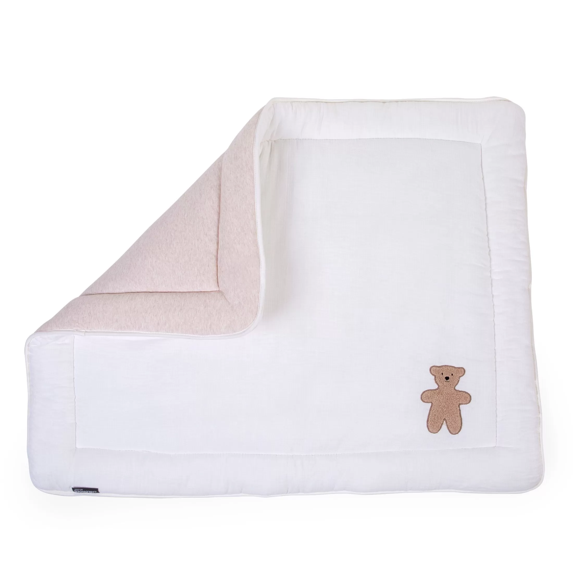 Discount Tapis De Parc - 75x95 Cm - Jersey Melange Beige / Muslin Ted Tapis Parc